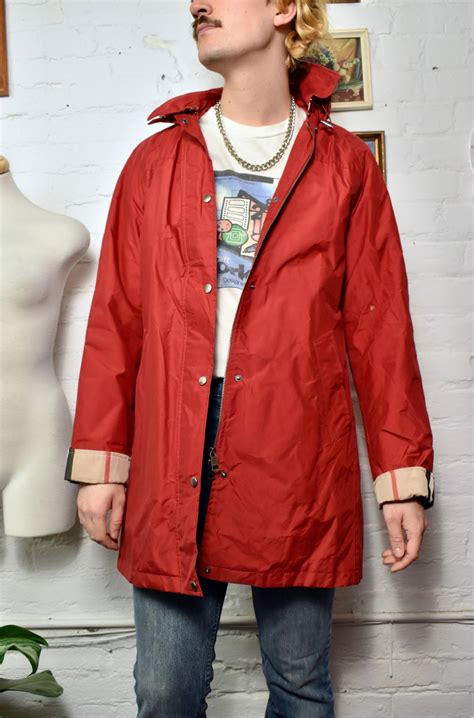 burberry raincoat vintage|burberry bowpark raincoat.